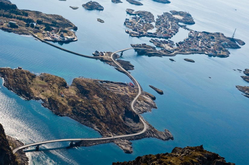 Norway`s Atlantic ocean road